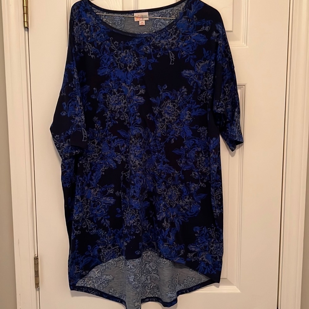 LulaRoe Irma - Size M - Shades of blue